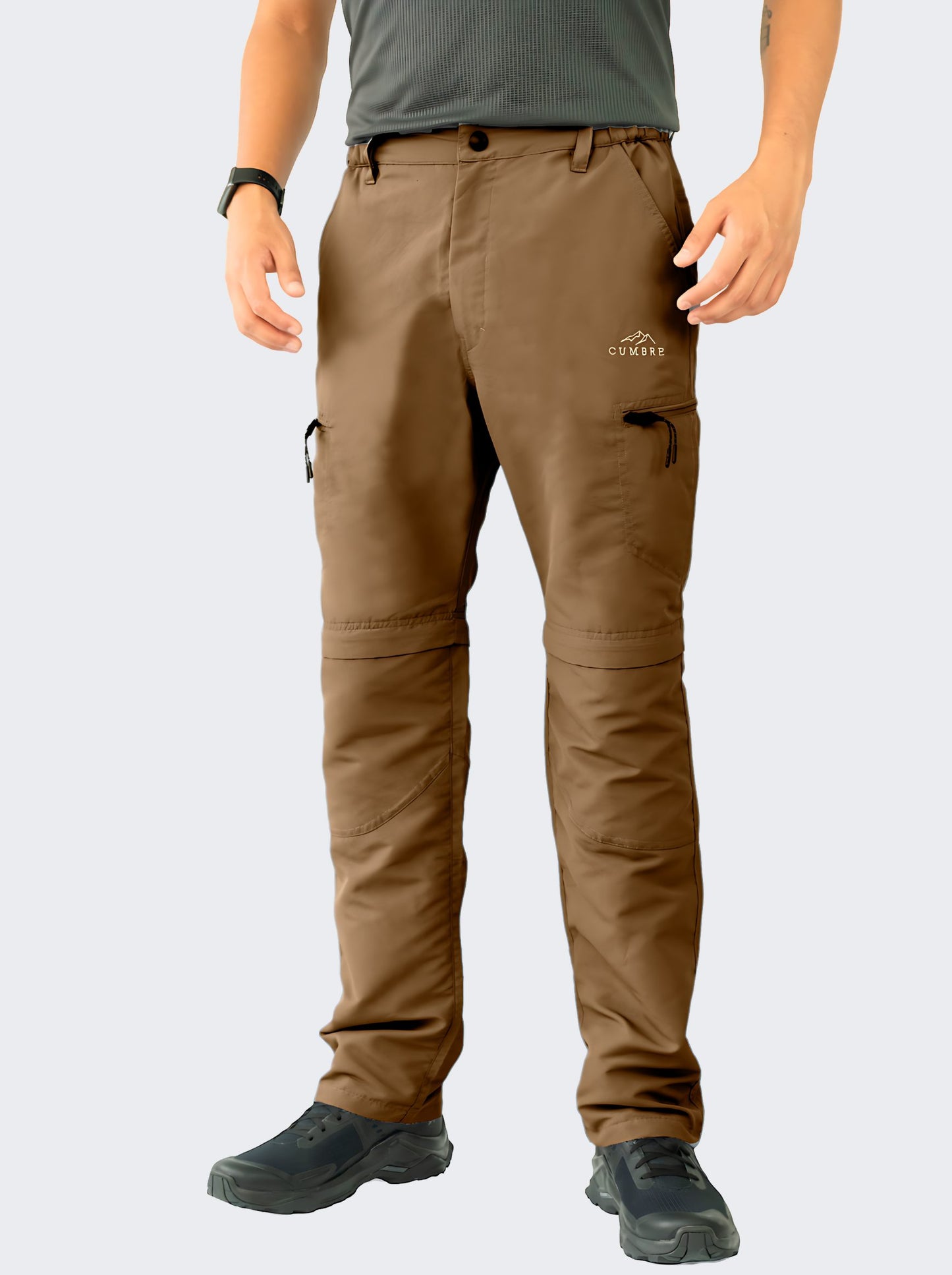 Pantalon para Hombre Desmontable | Verde Militar