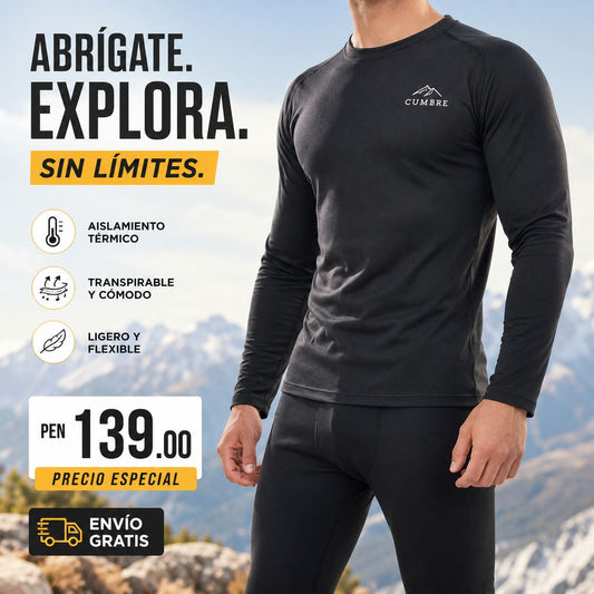 Conjunto Calentador Primera Capa Varón