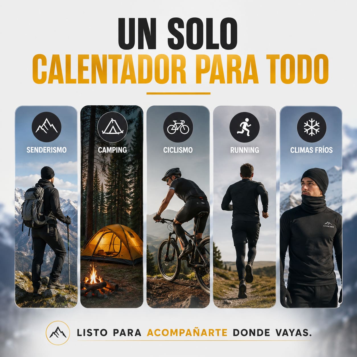 Conjunto Calentador Primera Capa Varón