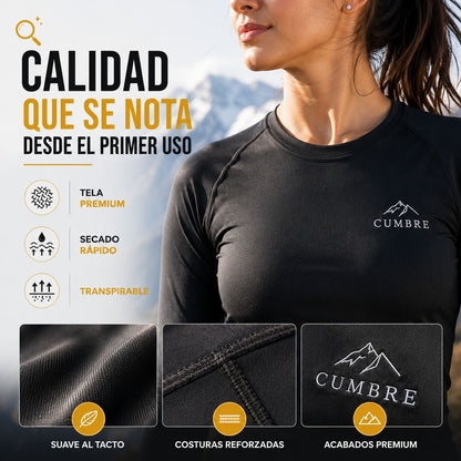 Conjunto Calentador Primera Capa Dama