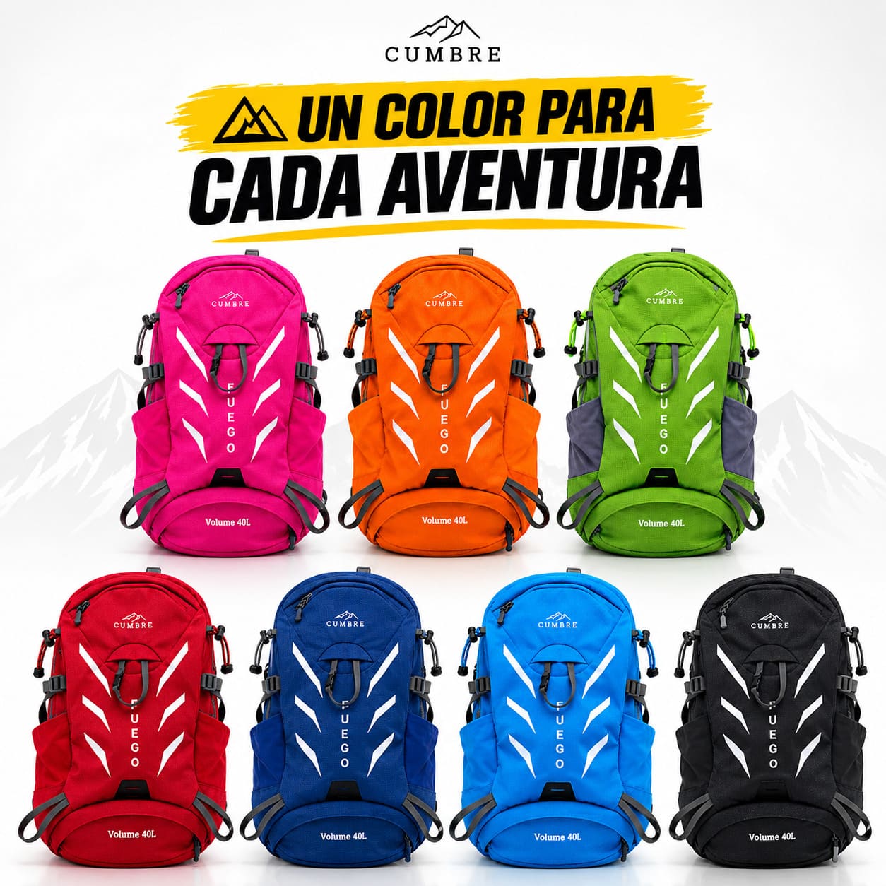 Mochila Fuego 40L