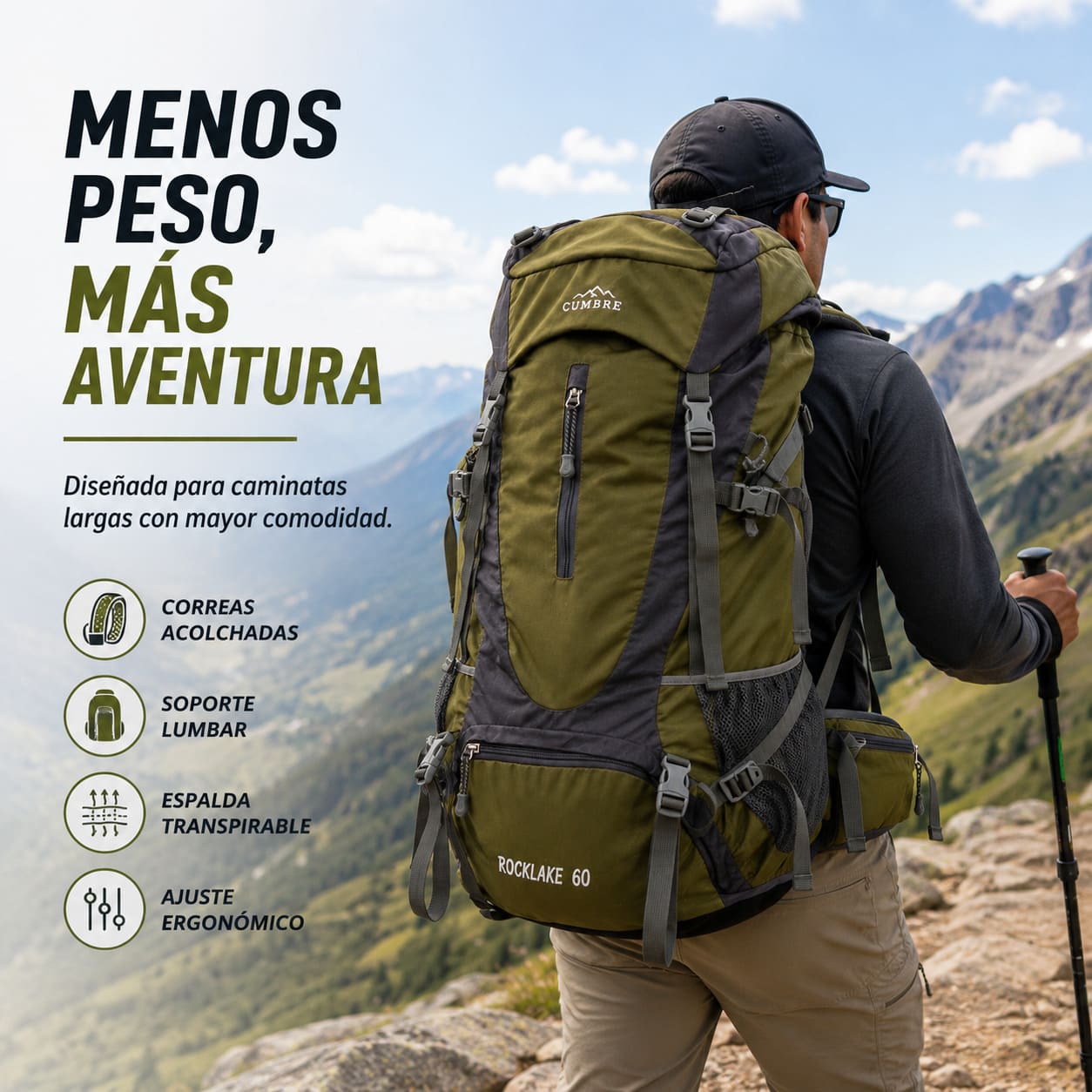 Mochila 60L