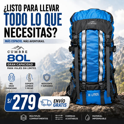 Mochila 80L