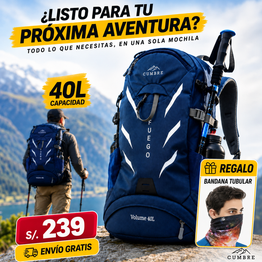 Mochila Fuego PRO 40L