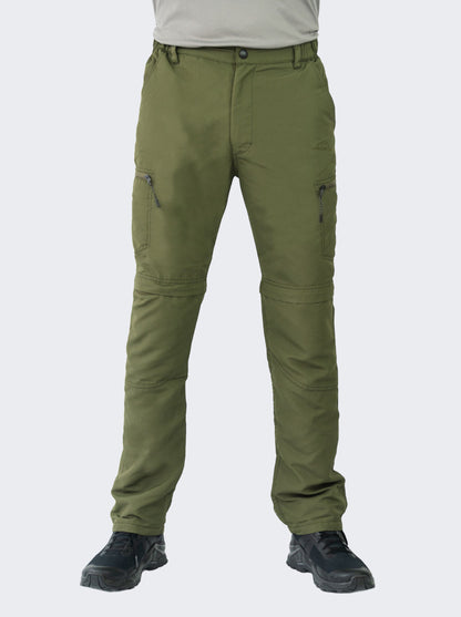 Pantalon para Hombre Desmontable | Verde Militar